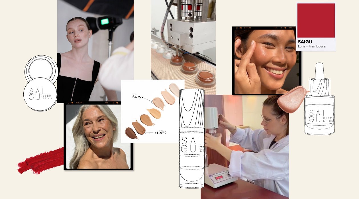 desarrollo producto saigu cosmetics