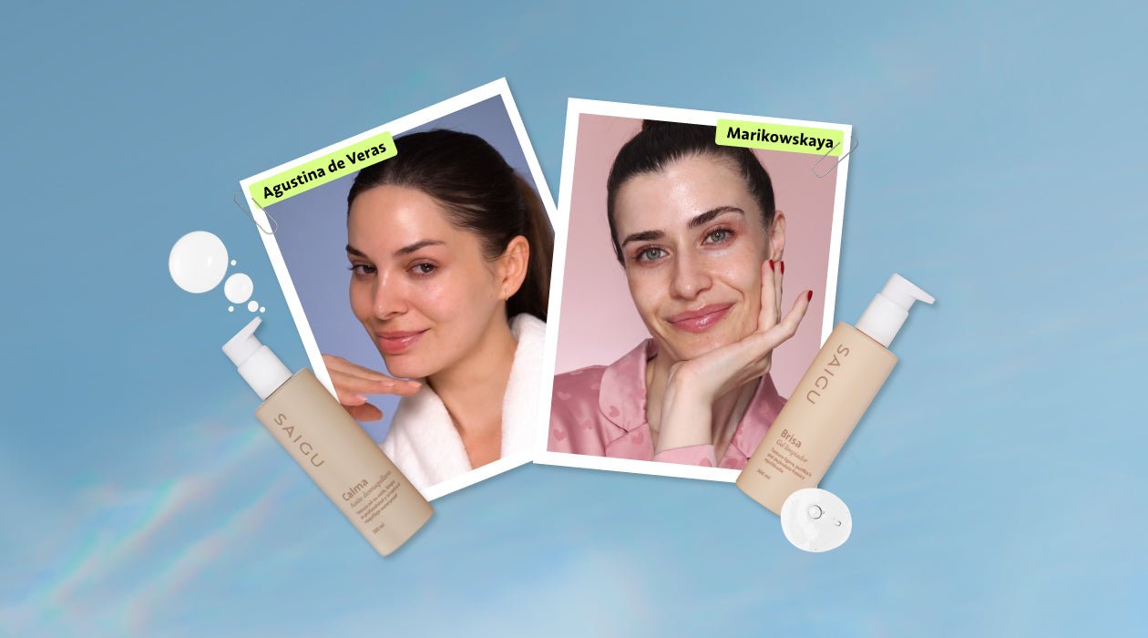 Los limpiadores de Saigu son los desmaquillantes de las maquilladoras