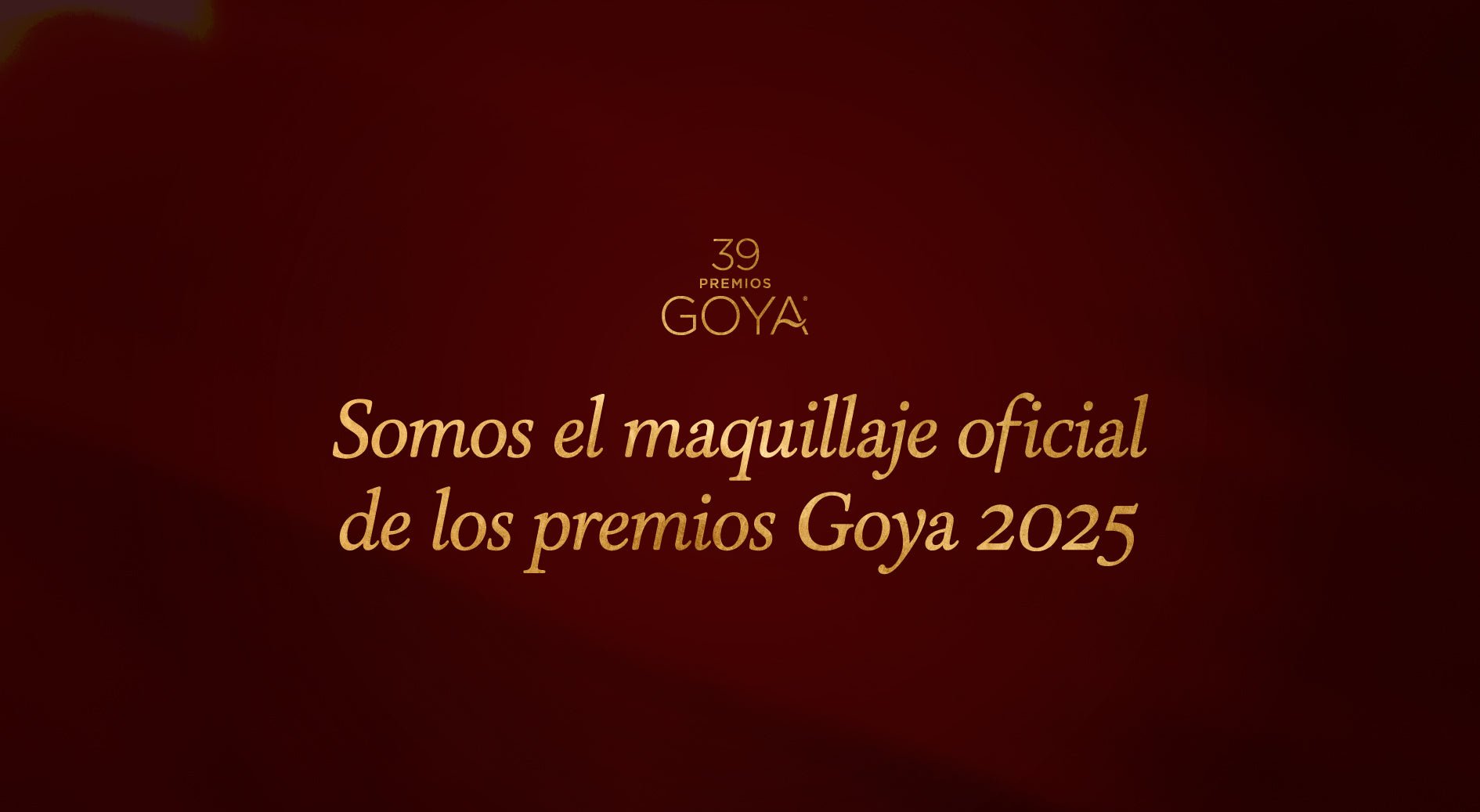 Y el Goya al mejor maquillaje es para… Saigu Cosmetics
