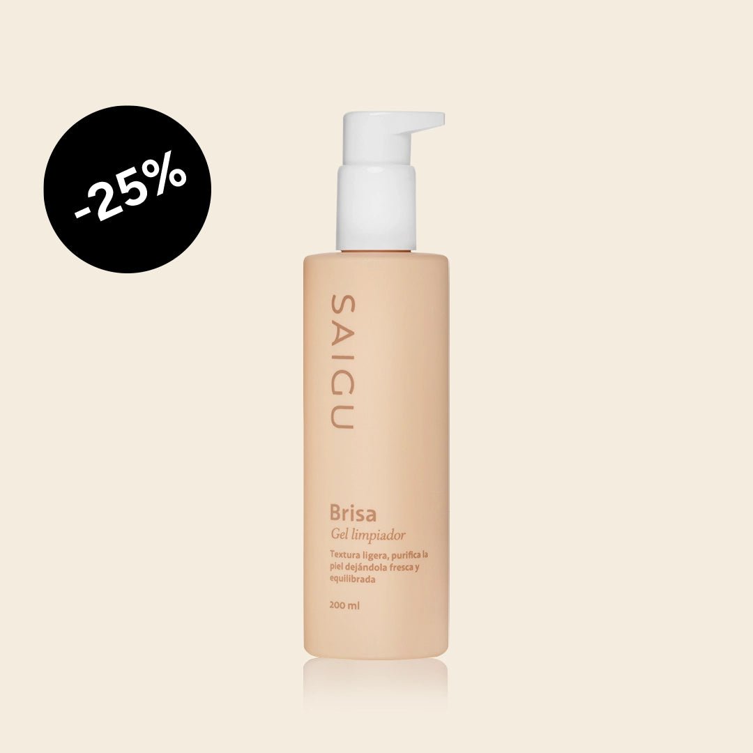 Gel limpiador Brisa para pieles sensibles - Saigu Cosmetics
