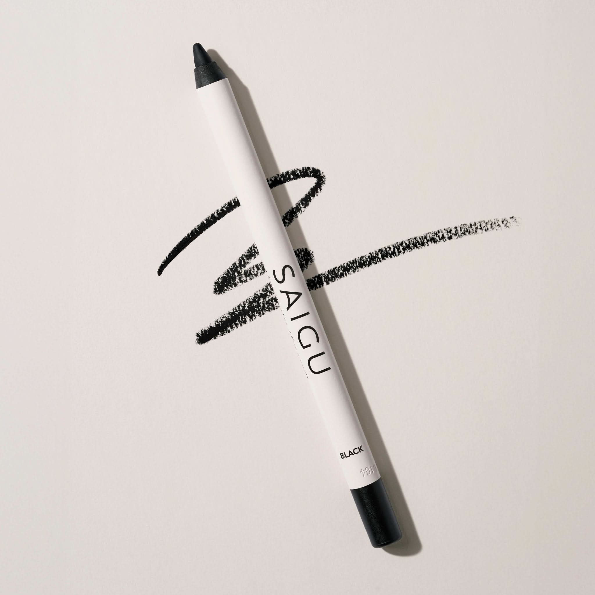 Lapiz de Ojos Negro - Maquillaje Natural Saigu