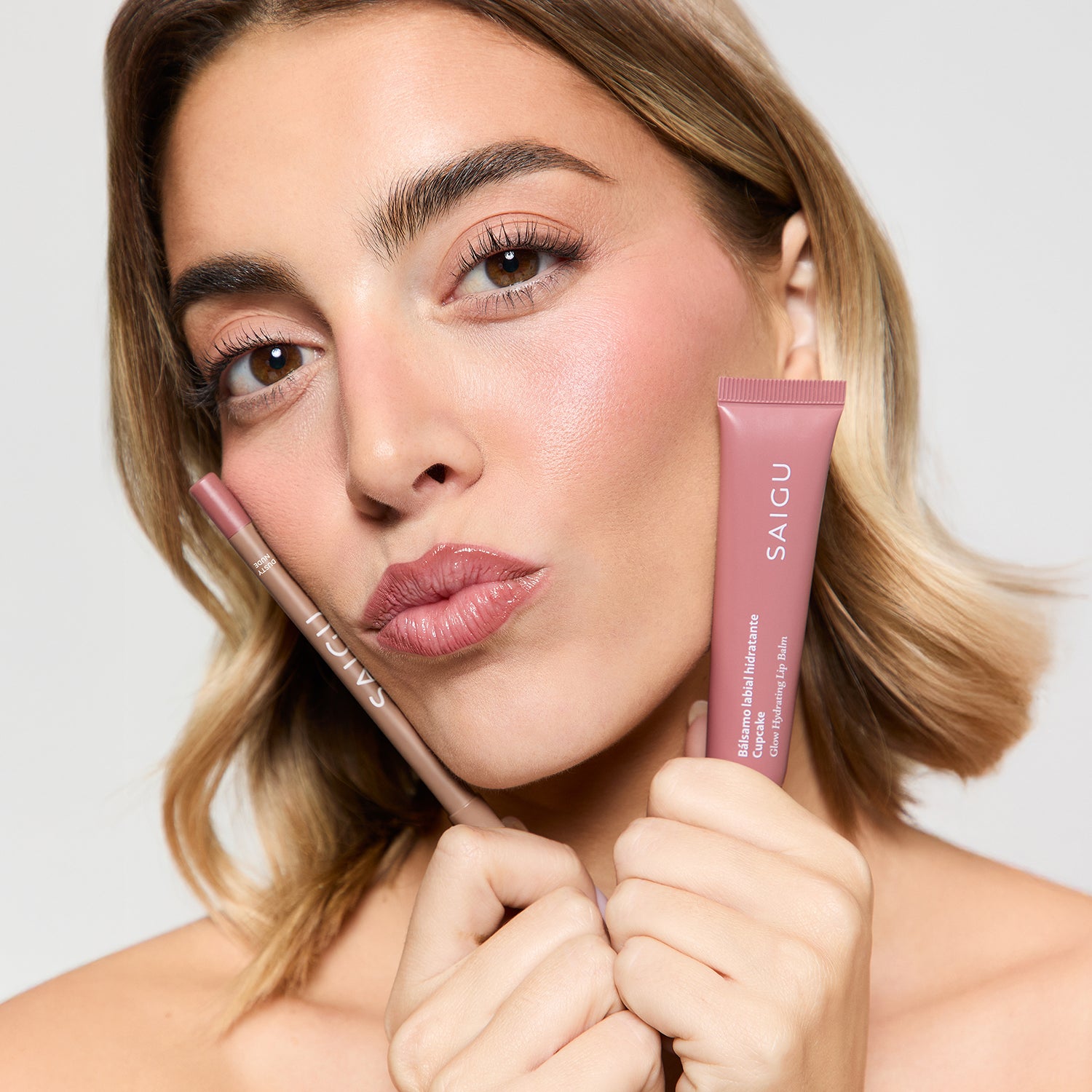 Bálsamo labial hidratante - Saigu Cosmetics