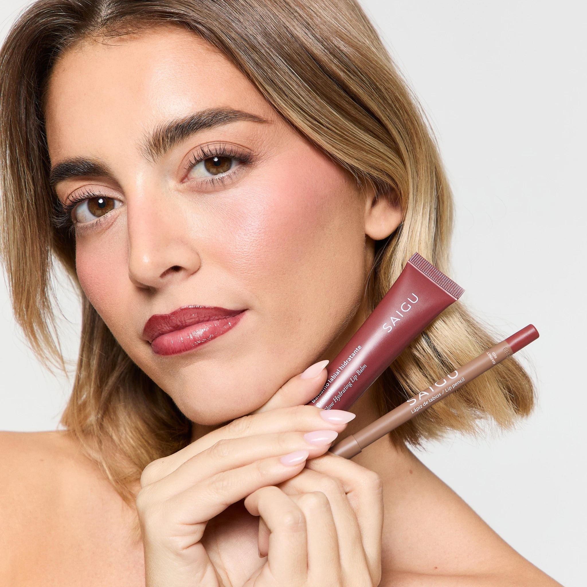 Bálsamo labial hidratante - Saigu Cosmetics