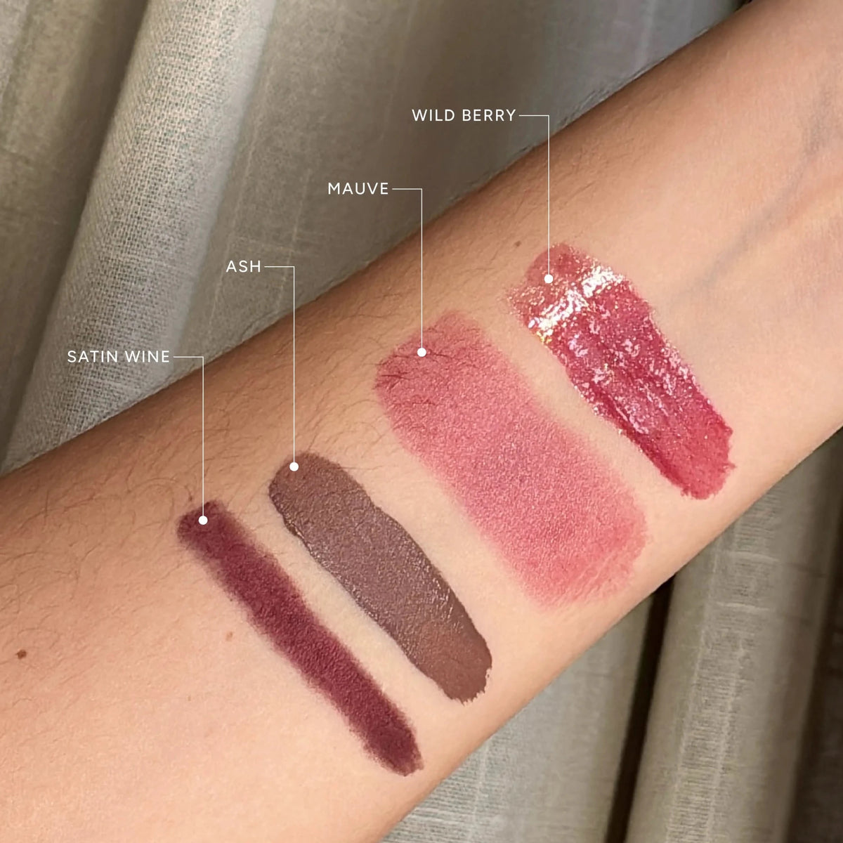 Lápiz de ojos Satin Wine - Saigu Cosmetics
