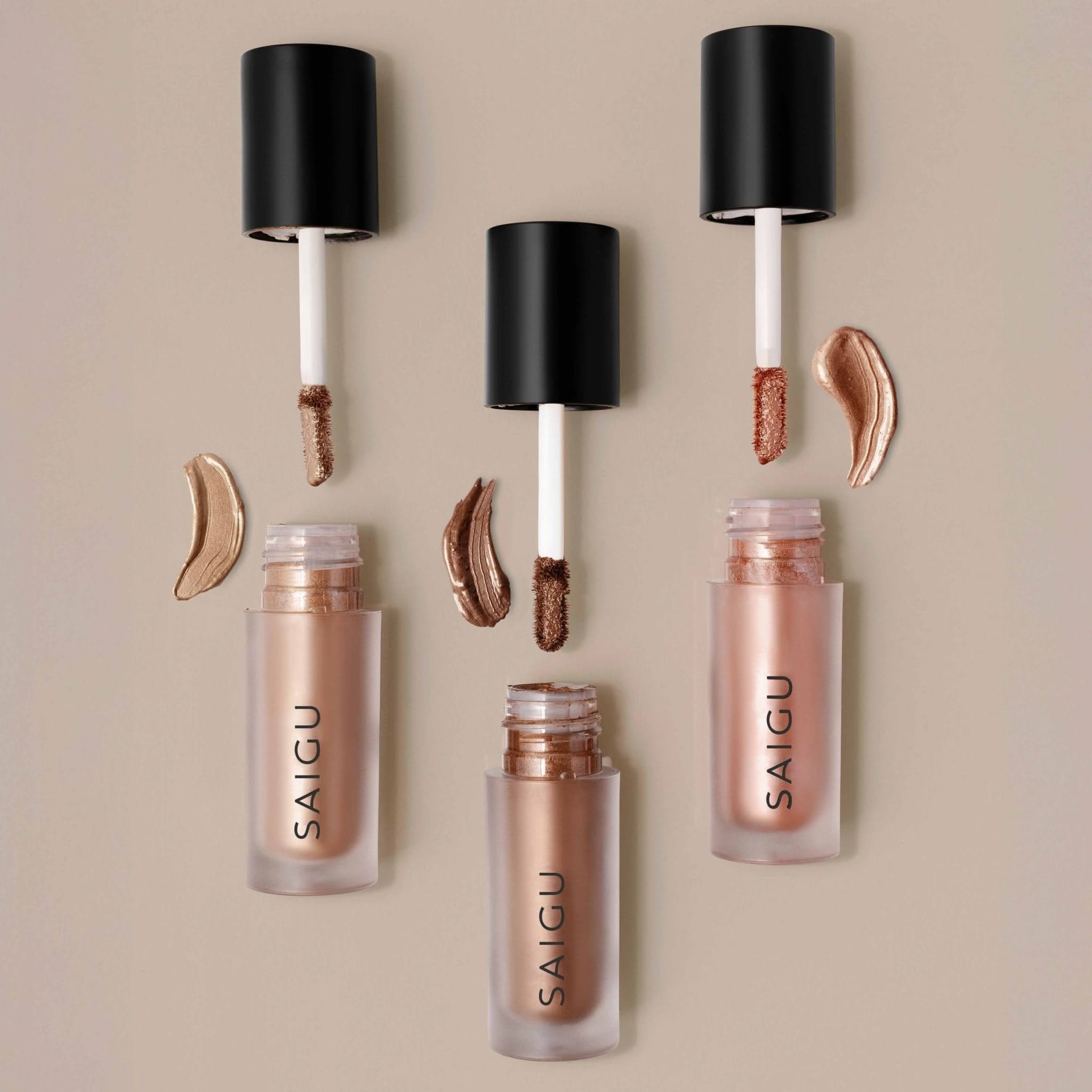 Sombra Liquida - Maquillaje Natural Saigu