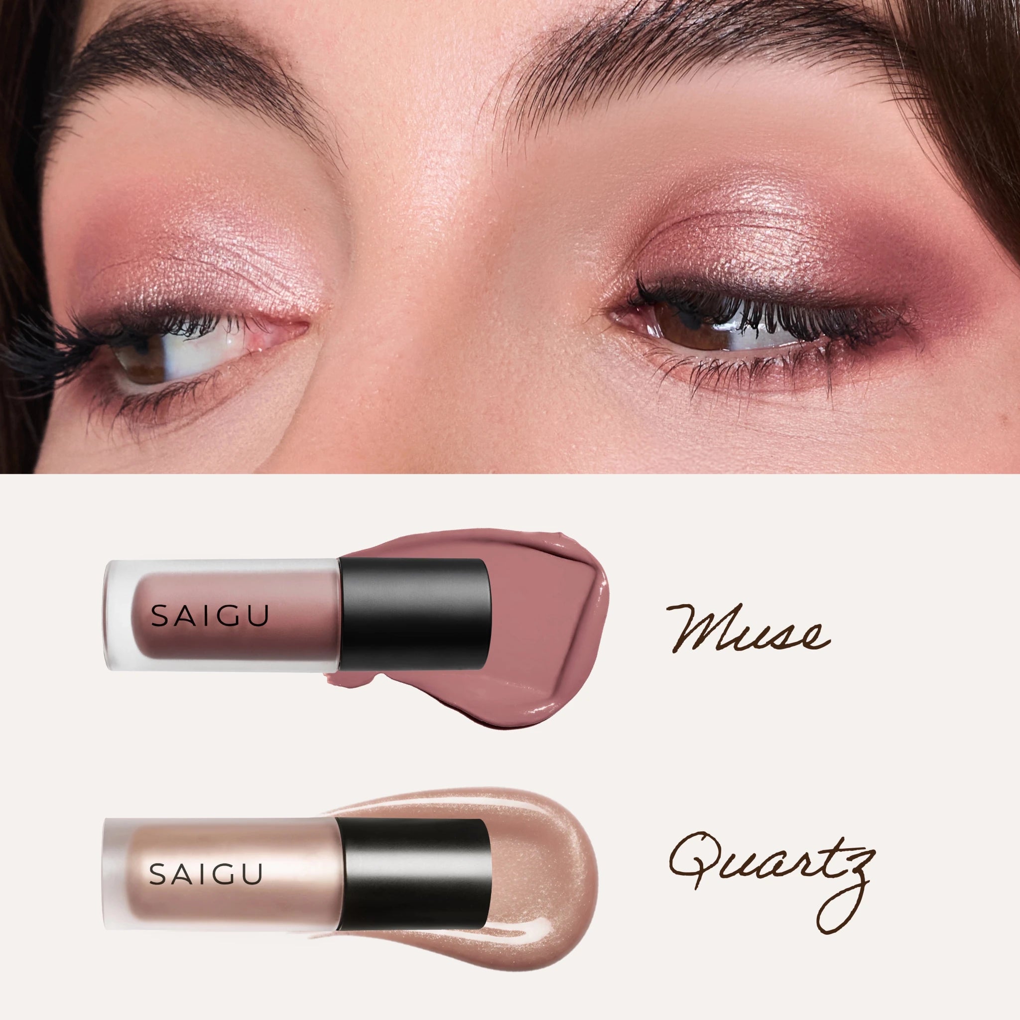 Sombra líquida One Touch Matte - Saigu Cosmetics