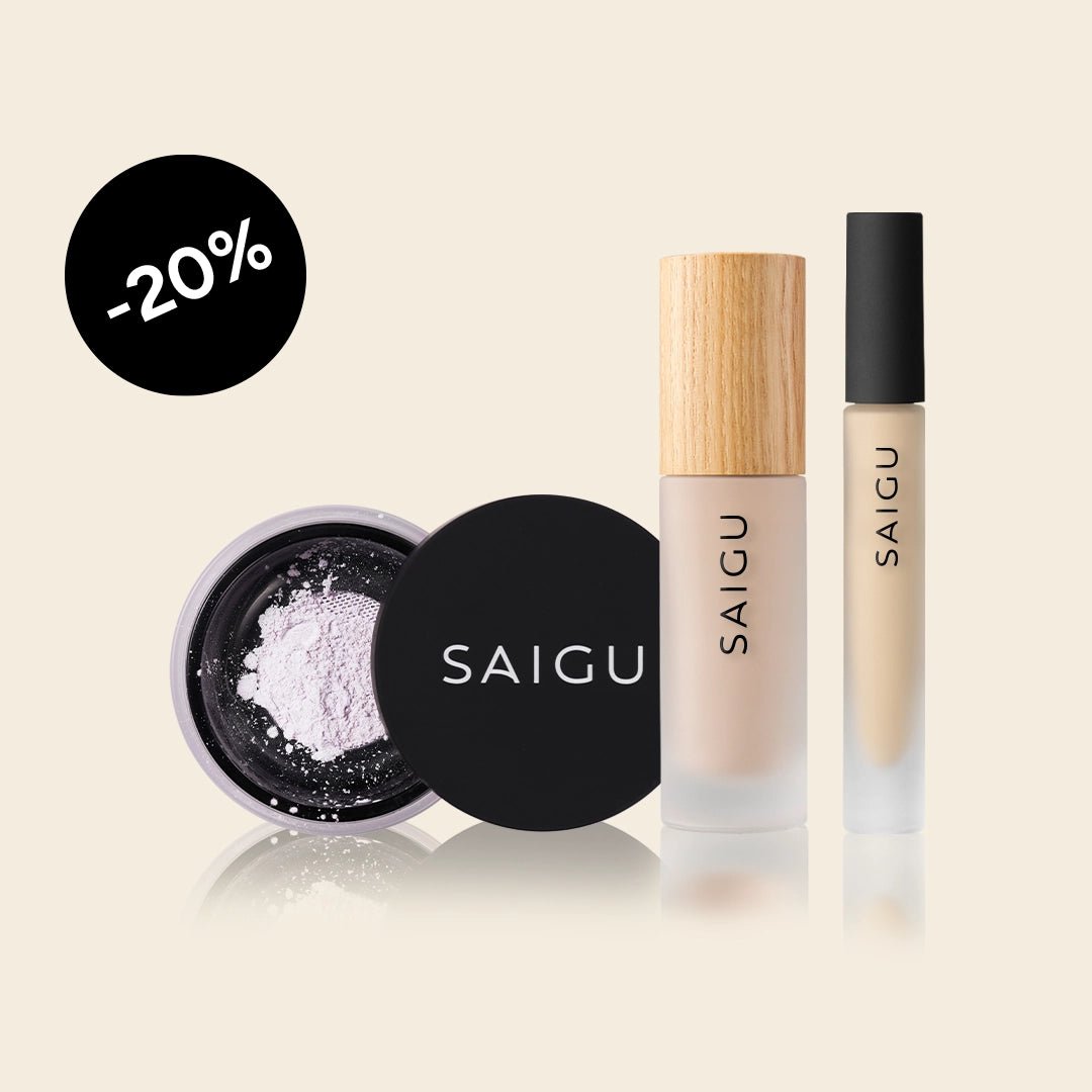 Pack piel luminosa y natural - Saigu Cosmetics