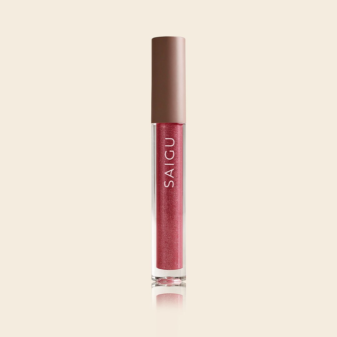 Lip Gloss Melting Plump Wild Berry - Saigu Cosmetics