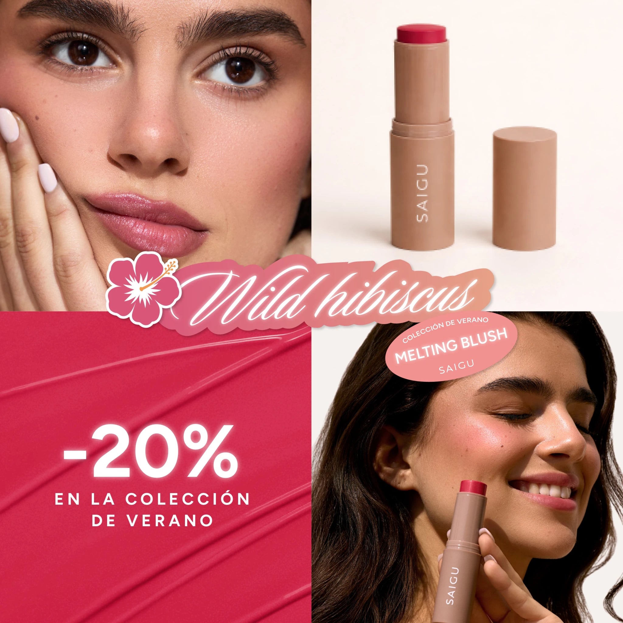 Melting Blush Mediterranean Glow - Saigu Cosmetics